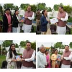 मुख्यमंत्री धामी ने संघ लोक सेवा आयोग (यूपीएससी) की सिविल सेवा परीक्षा में चयनित शांभवी तिवारी, प्रिया चौहान और सौम्या गर्ब्याल को अपने नगला तराई स्थित निजी आवास पर संवाद कर दी बधाई